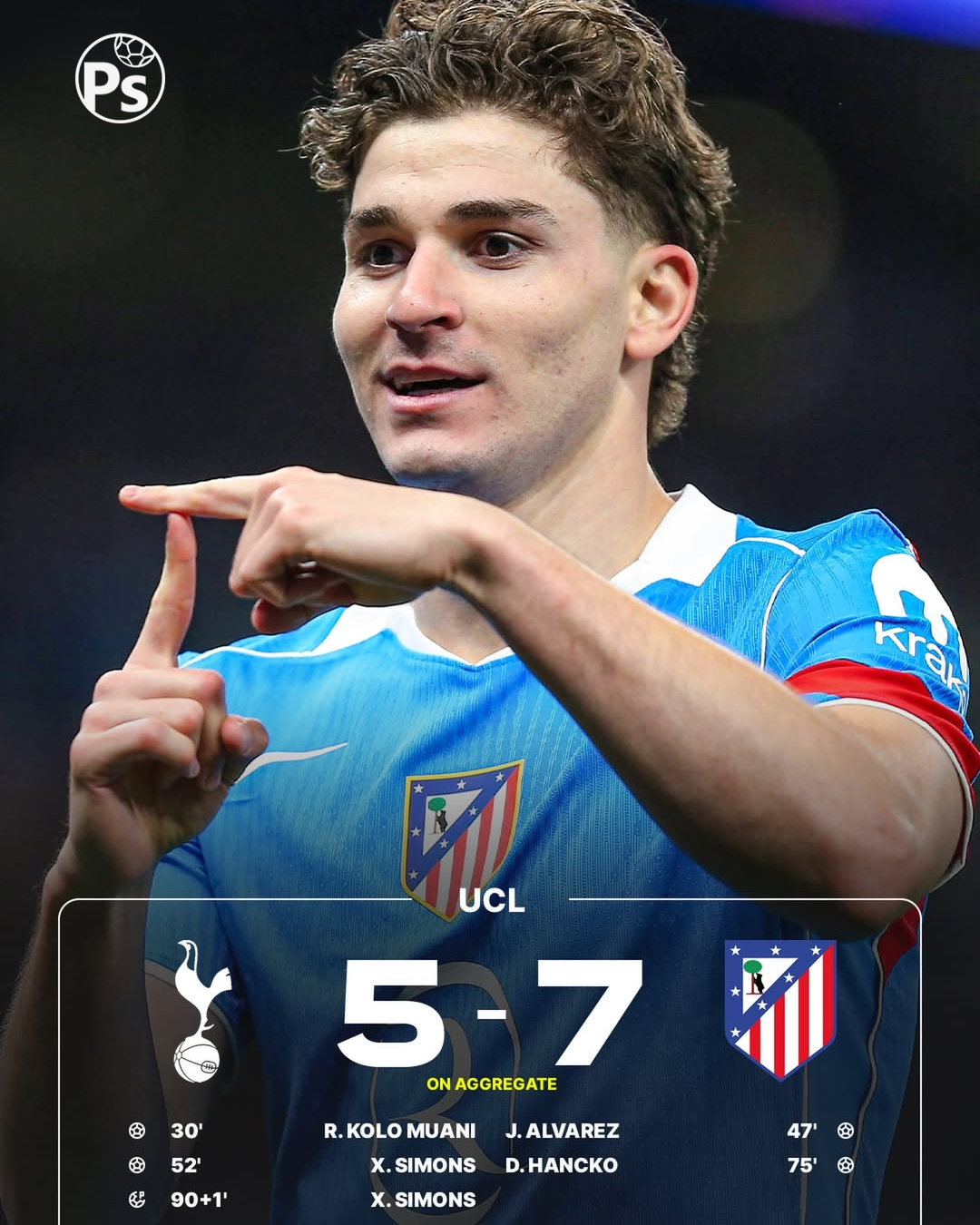 TOTTENHAM 3 – 2 ATLETICO MADRID