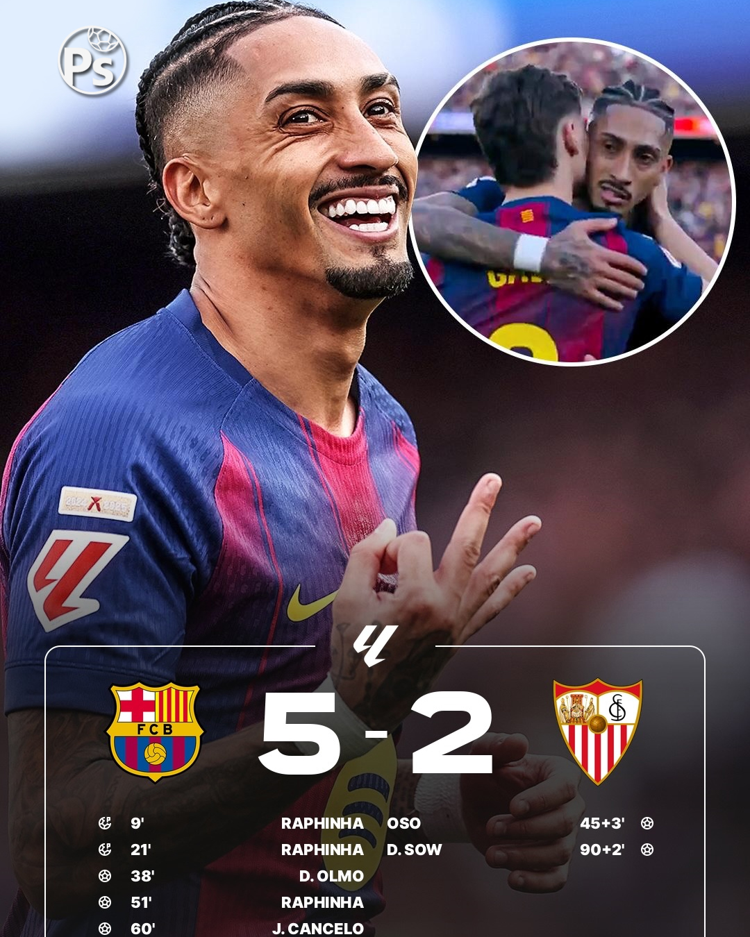 BARCELONA 5 – 2 SEVILLA