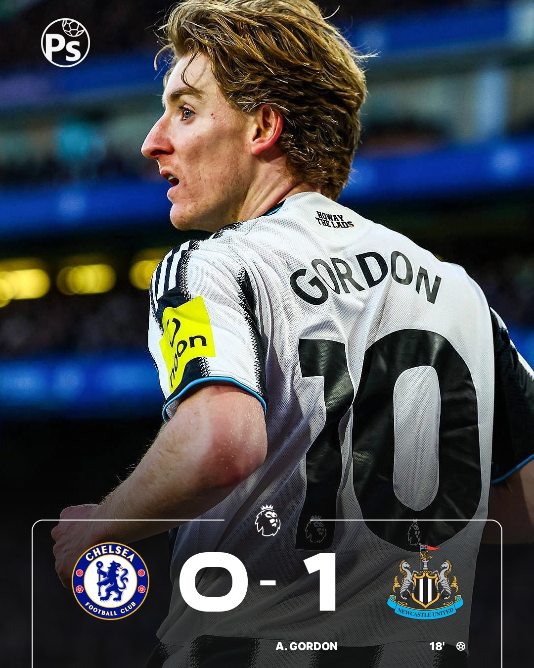 CHELSEA 0 – 1 NEWCASTLE