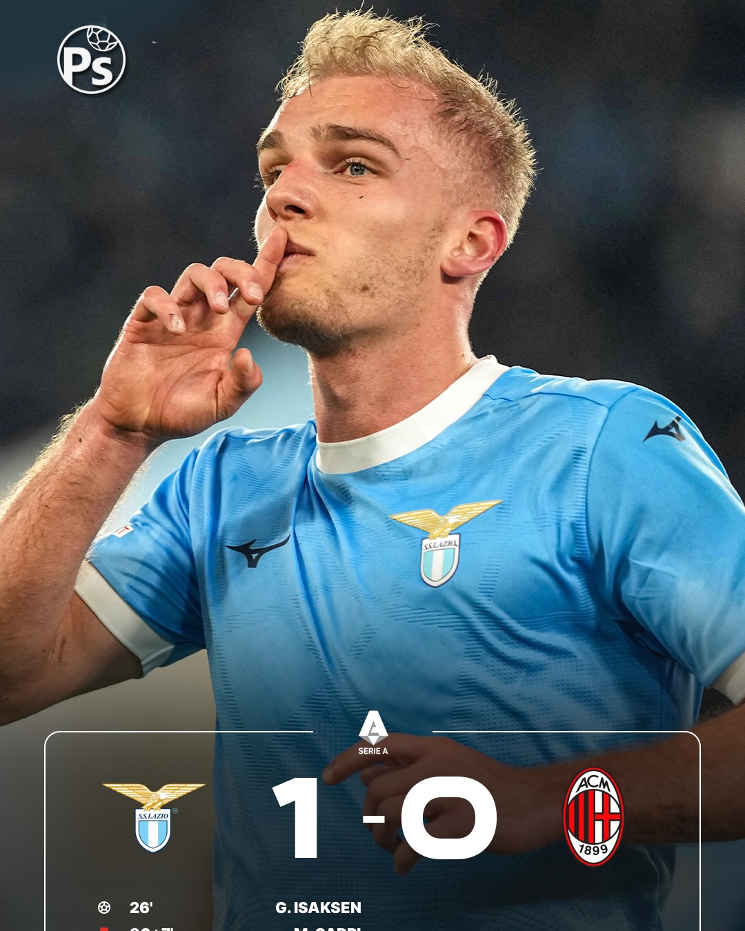LAZIO 1 – 0 AC MILAN