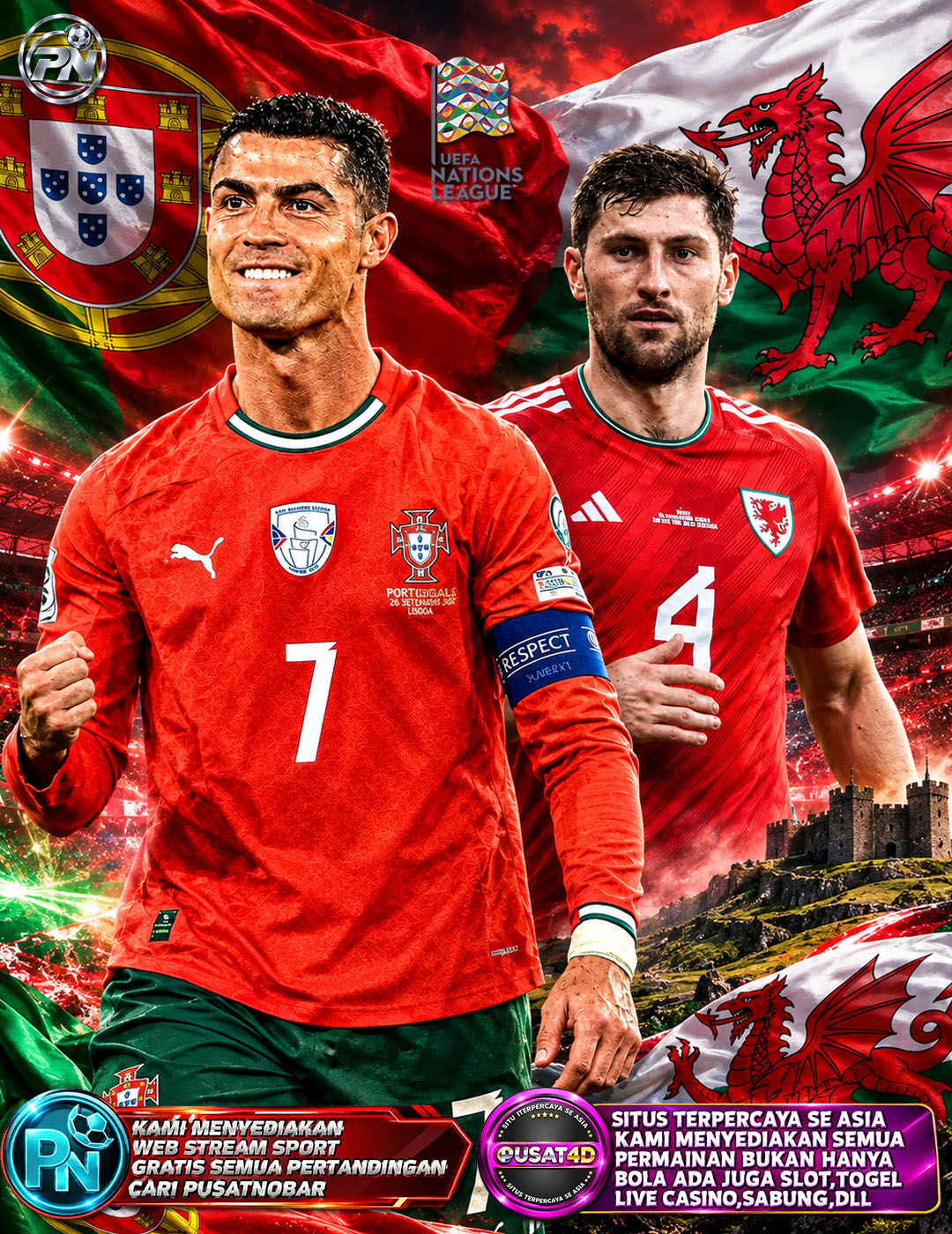 PORTUGAL VS WALES